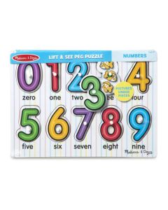 Melissa & Doug - Numbers Peg Puzzle