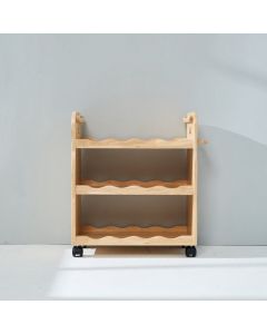 Bunny Tickles Solid Wood Trolley