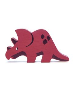 Tender Leaf Toys Wooden Dinosaur - Triceratops