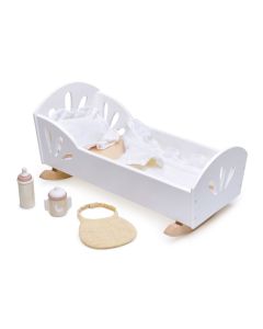 Tender Leaf Toys Sweet Swan Dolly Bed