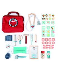 Tender Leaf Toys Pretend Doctor's Bag & Accessories