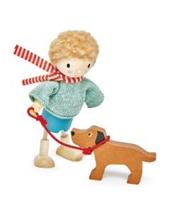 Tender Leaf Toys Miniature Mr Goodwood with Flexible Limbs & His Dog
