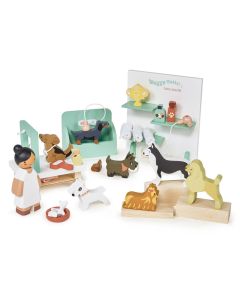 Tender Leaf Toys Waggy Tails Dog Salon Play Set
