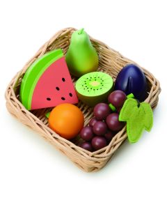 Tender Leaf Toys Pretend Fruity Basket