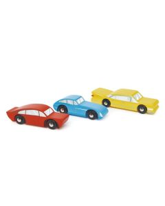 Tender Leaf Toys Wooden Retro Cars Set