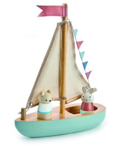 Tender Leaf Toys Sailaway Boat