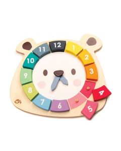 Tender Leaf Toys Bear Colours Clock