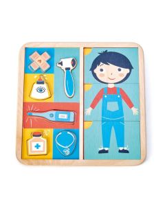 Tender Leaf Toys Ouch Wooden Puzzle