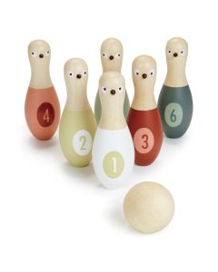 Tender Leaf Toys Birdie Skittles Bowling Set