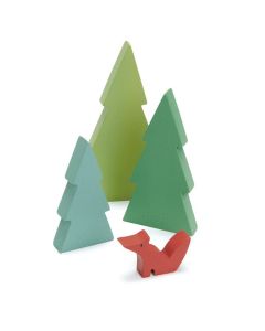 Tender Leaf Toys Wooden Fir Tree Set