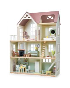 Tender Leaf Toys Mulberry Mansion with Furniture
