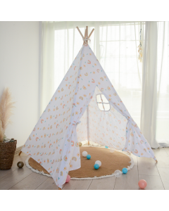 ALL 4 KIDS Lucia Kids Rainbow Square Teepee Tent