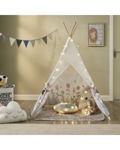 ALL 4 KIDS Camila Kids Flora Square Teepee Tent