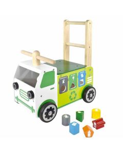 I'm Toy Walk and Ride Recycling Truck Sorter