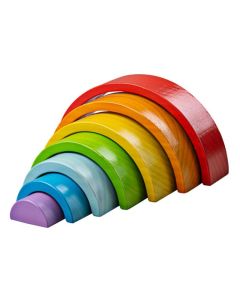 Bigjigs Wooden Stacking Rainbow - Small