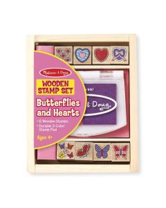 Melissa & Doug – Butterfly And Hearts Stamp Set