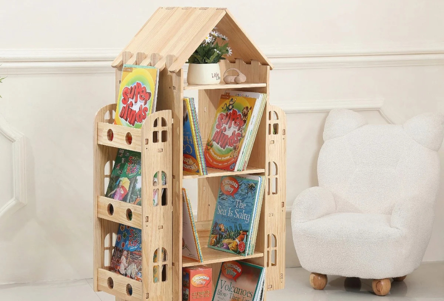 Rotating and Revolving Kids Bookshelves | All 4 kids australia