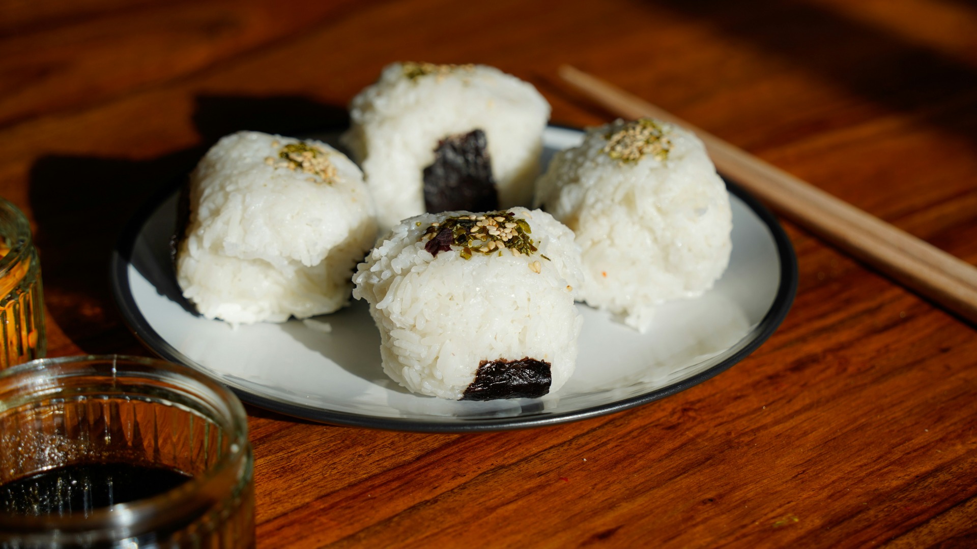 rice ball meal for lunch